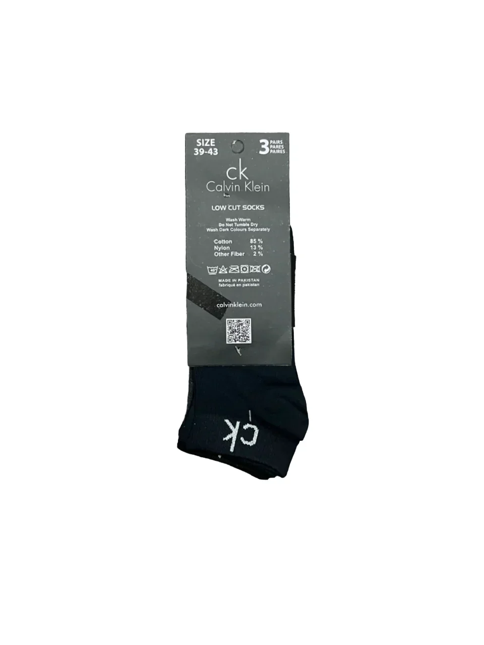 Branded CK  Cotton Ankle Socks (Pack Of 6 Pairs) - Image 3