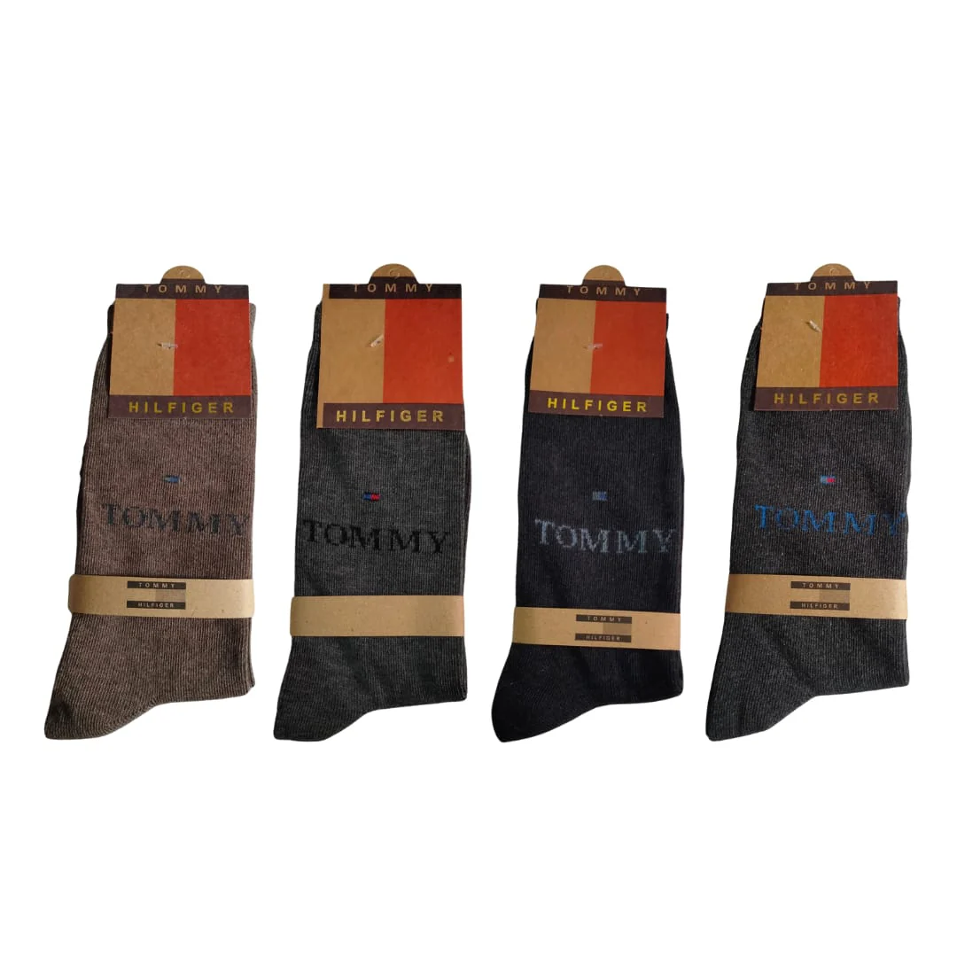 TOMMY Long Cotton Winter Socks-MIX Colors (3 Pairs) - Image 5